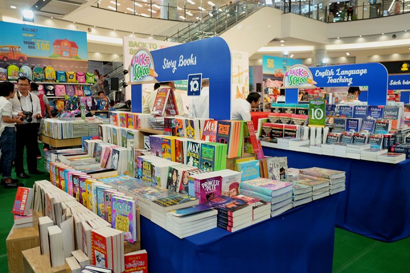 khu vực trong hội sách